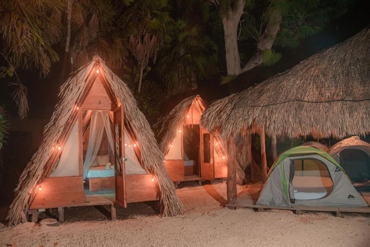 Mapache Hostel & Camping Isla Holbox Dış mekan fotoğraf