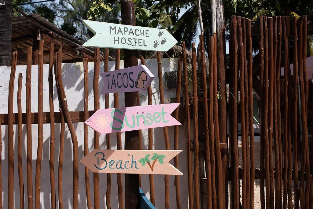 Mapache Hostel & Camping Isla Holbox Dış mekan fotoğraf