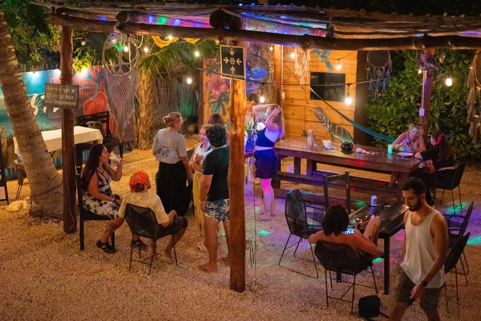 Mapache Hostel & Camping Isla Holbox Dış mekan fotoğraf