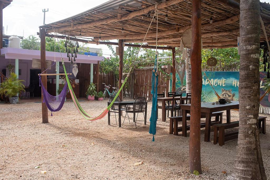 Mapache Hostel & Camping Isla Holbox Dış mekan fotoğraf